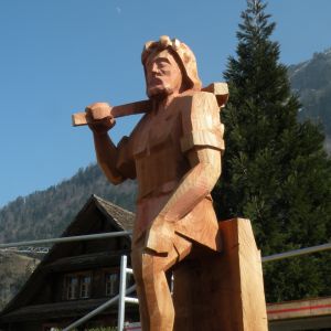 fertige Skulptur 2011